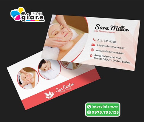 in name card spa gia re