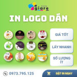 In Logo Dán Giá Rẻ, Thiết Kế Miễn Phí | Uy Tín, Chất Lượng