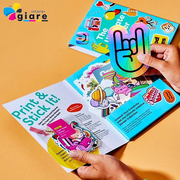 Mẫu decal sticker thu hút cho bé