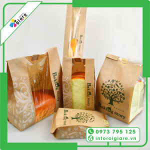 Tổng hợp những mẫu túi giấy đựng bánh mì giá rẻ và đẹp