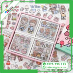 Mẫu Sticker trong suốt 1