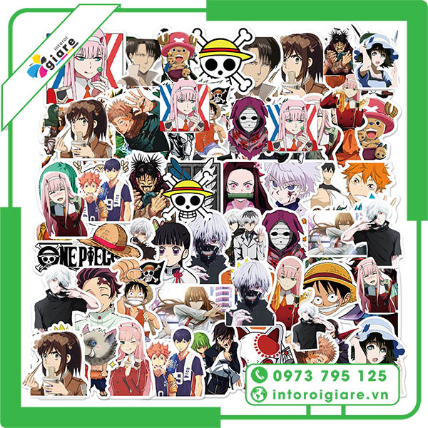 200PCS Anime Stickers Mixed Pack,Trendy Various Manga Stickers Vinyl Decals  for Hydroflask Water Bottles Book MacBook Laptop Phone Case : Amazon.ca:  Electronics