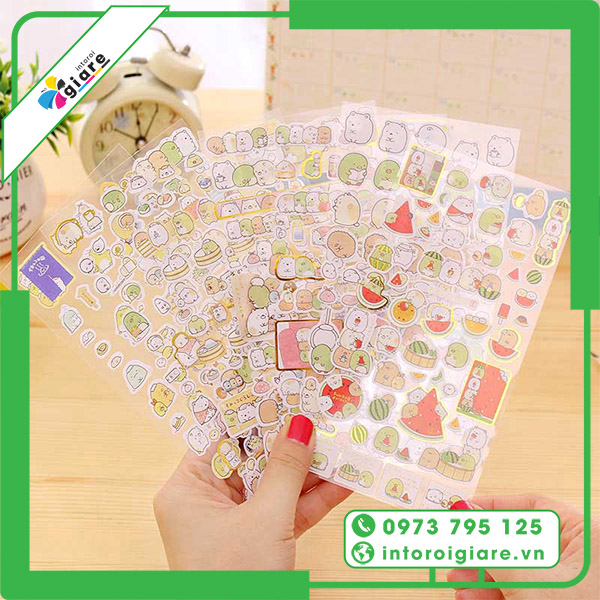 Ứng dụng của Sticker trong suốt