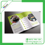 Mẫu Brochure ẩm thực 3