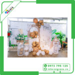 Mẫu Backdrop thôi nôi 5