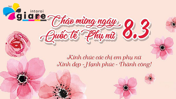 Mẫu hình nền 8/3