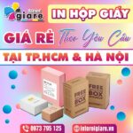 In Hộp Giấy Giá Rẻ Theo Yêu Cầu Tại HCM & Hà Nội