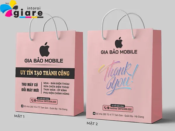 Hộp giấy đựng điện thoại GIA BẢO MOBILE