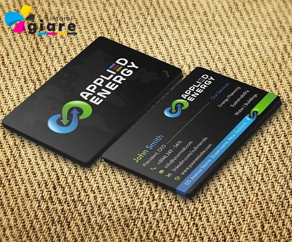 Mẫu card visit điện nước 3