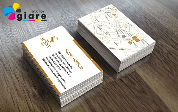 Mẫu card visit khách sạn 3