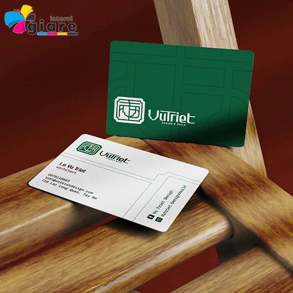 Mẫu card visit kiến trúc sư 9