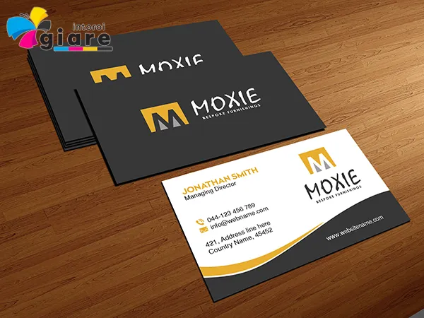 Mẫu card visit nội thất 1