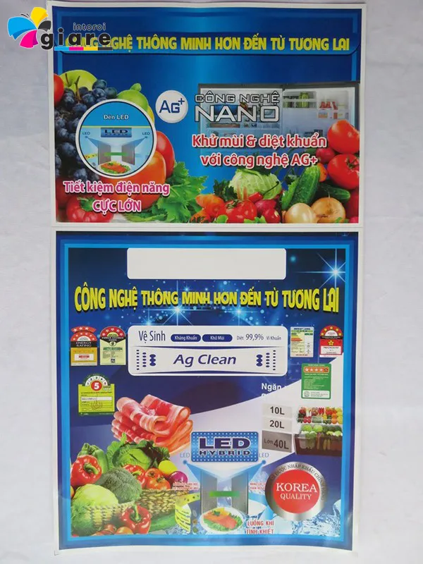 Mẫu tem dán tủ lạnh 5