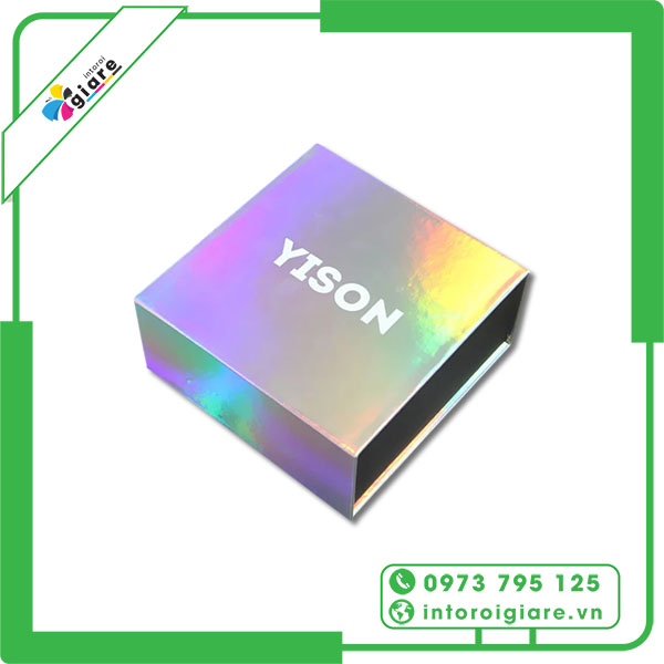 Mẫu hộp giấy metalize YISON