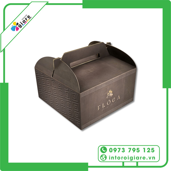 Mẫu hộp giấy take away FLOCA