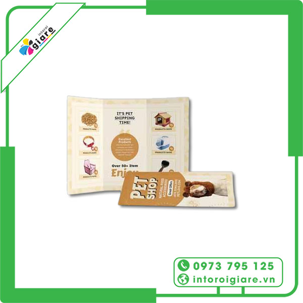 Mẫu brochure pet shop chuyên nghiệp