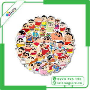 Sticker Shin Cậu Bé Bút Chì