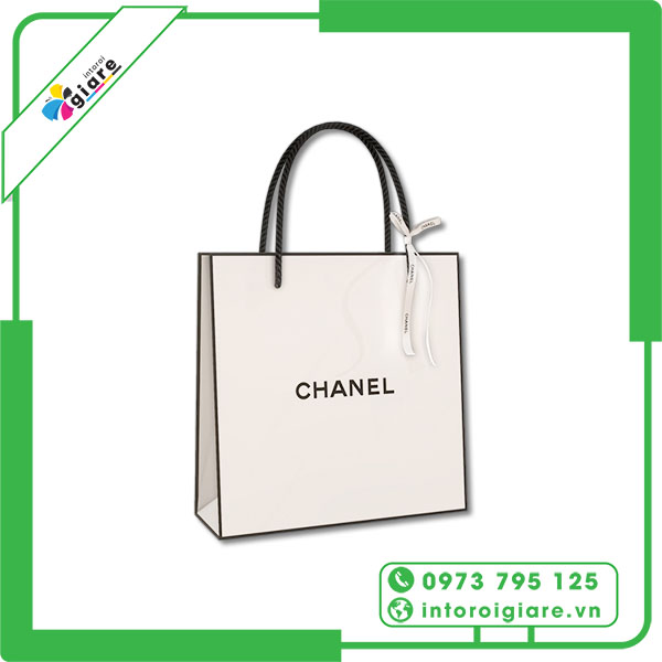 Mẫu túi giấy Chanel chuyên nghiệp