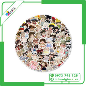 Sticker Búp Bê