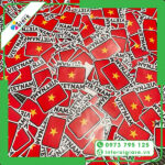 Sticker Cờ Việt Nam