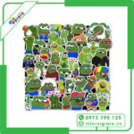 Sticker Ếch Xanh