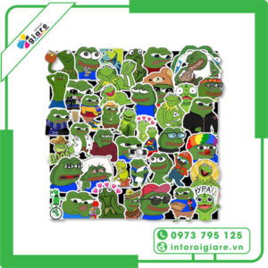 Sticker Ếch Xanh