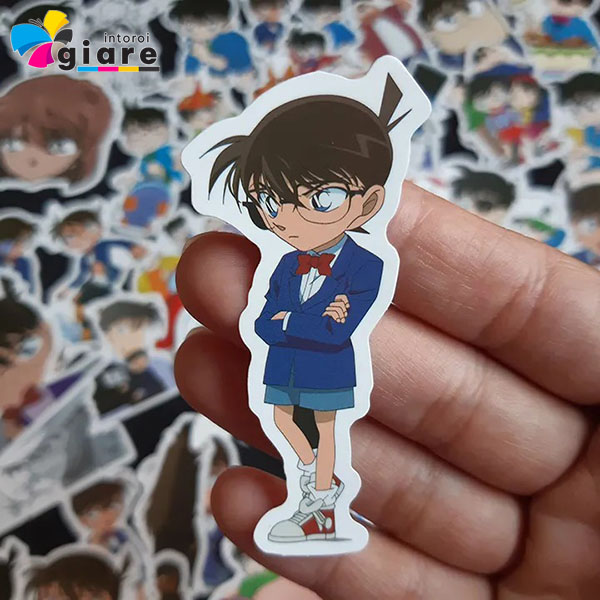 Mẫu sticker Conan suy luận