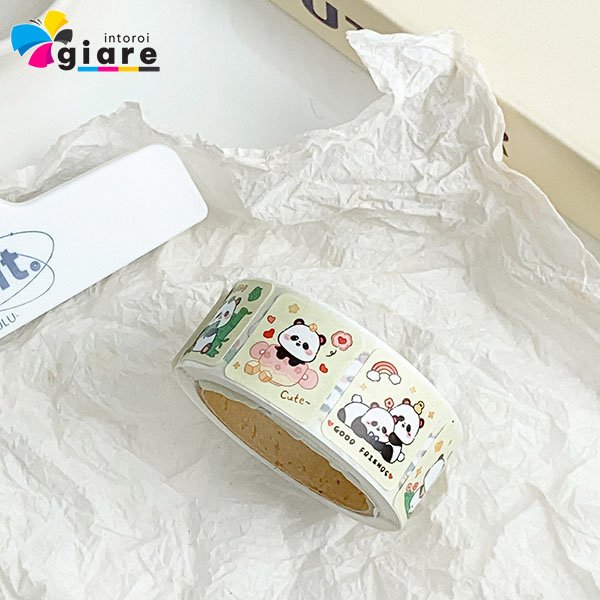 Mẫu sticker cuộn đẹp mắt