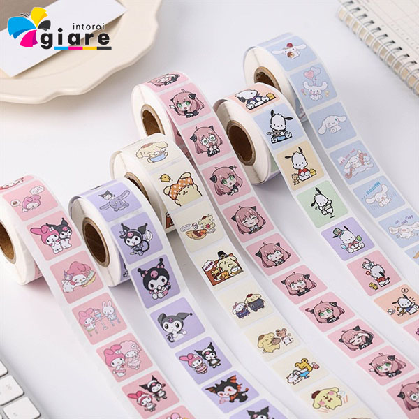 Mẫu sticker cuộn độc đáo