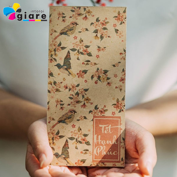 Mẫu bao lì xì phong cách hoài cổ