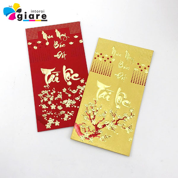 Mẫu bao lì xì Tài Lộc