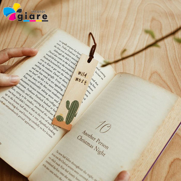 Mẫu bookmark giấy độc đáo