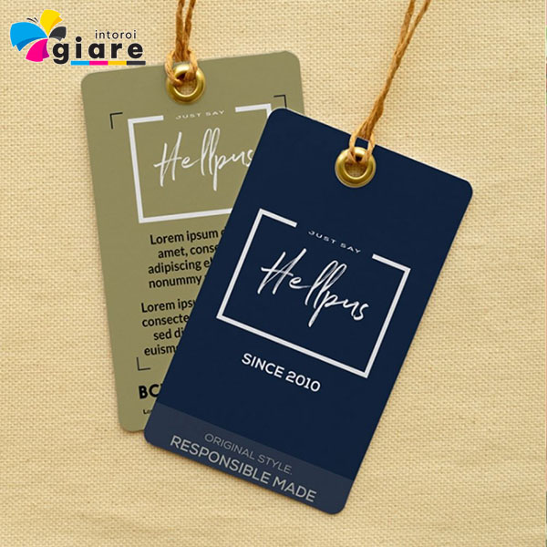 Mẫu tag treo ấn tượng, thu hút