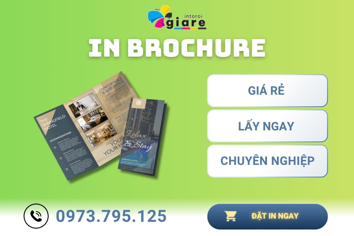 In Brochure Giá Rẻ Lấy Ngay Tại TPHCM & Hà Nội