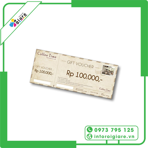Voucher Cà Phê